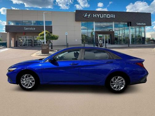 Intense Blue 2026 Hyundai ELANTRA HEV Blue