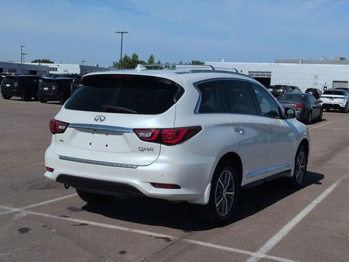 Majestic White 2020 INFINITI QX60 Luxe