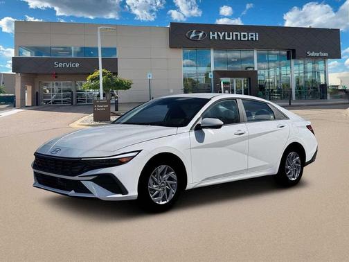 Serenity White 2026 Hyundai ELANTRA HEV Blue
