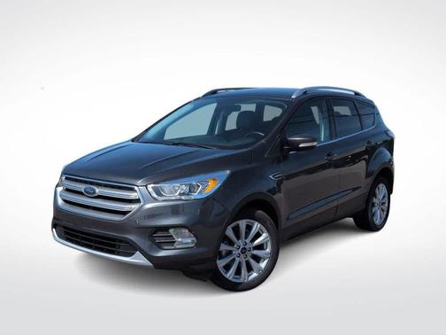 Magnetic Metallic 2017 Ford Escape Titanium