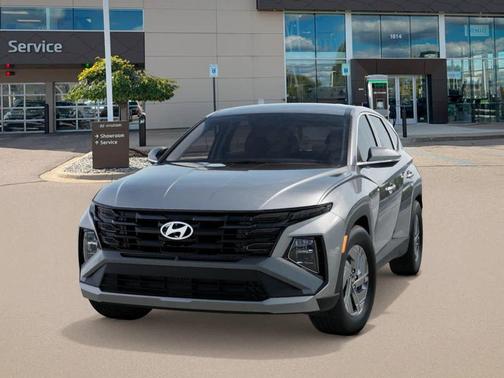 Shimmering Silver 2026 Hyundai TUCSON Hybrid Blue SE