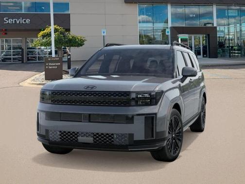 Hampton Gray 2026 Hyundai SANTA FE HEV Calligraphy