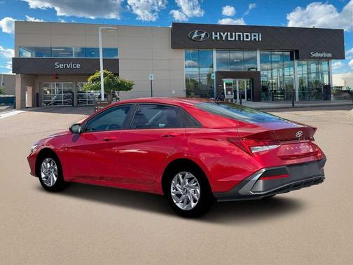Ultimate Red 2026 Hyundai ELANTRA HEV Blue