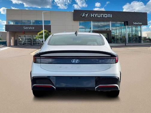 Serenity White 2026 Hyundai SONATA SEL