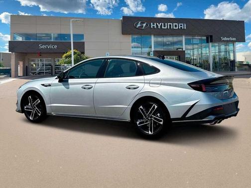 Aero Silver 2025 Hyundai SONATA N Line