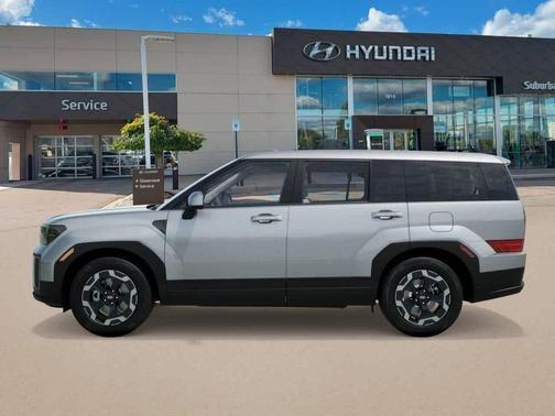 Shimmering Silver 2026 Hyundai SANTA FE SE
