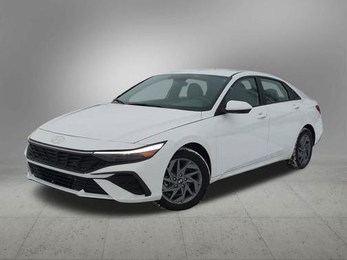 Serenity White 2024 Hyundai ELANTRA SEL