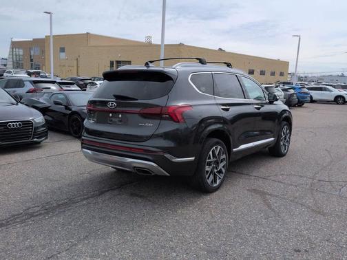Portofino Gray 2023 Hyundai SANTA FE Calligraphy