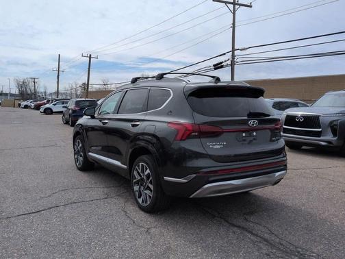 Portofino Gray 2023 Hyundai SANTA FE Calligraphy