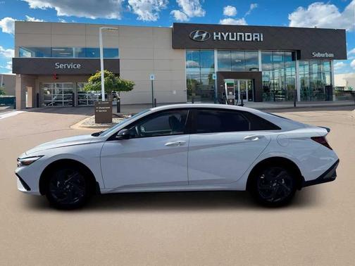 Serenity White 2026 Hyundai ELANTRA Sport