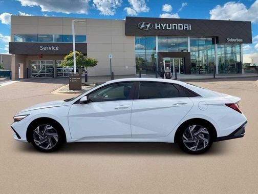 Serenity White 2026 Hyundai ELANTRA HEV Limited