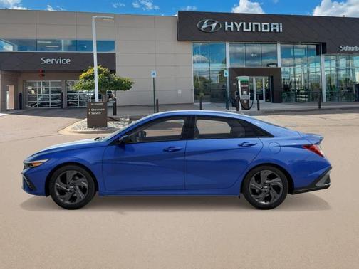 Intense Blue 2026 Hyundai ELANTRA Sport