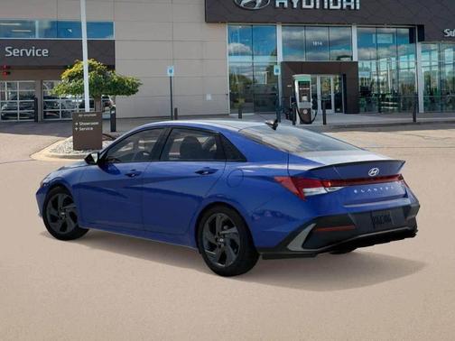 Intense Blue 2026 Hyundai ELANTRA Sport