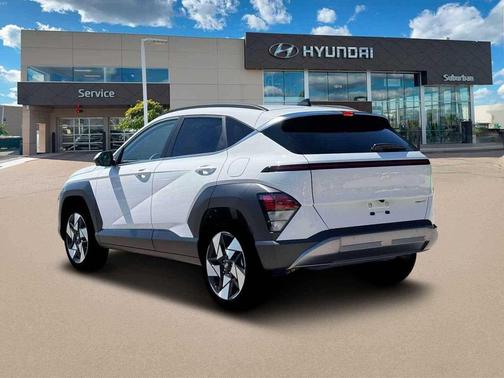 Atlas White 2026 Hyundai KONA Limited