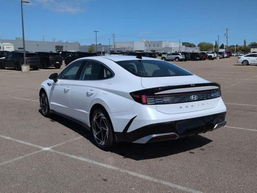 Serenity White 2026 Hyundai SONATA SEL