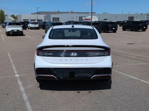 Serenity White 2026 Hyundai SONATA SEL