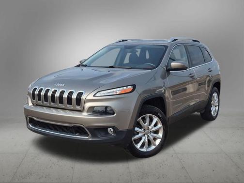 Light Brownstone Pearlcoat 2017 Jeep Cherokee Limited