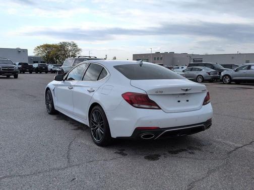 Casablanca White 2019 Genesis G70 3.3T Advanced