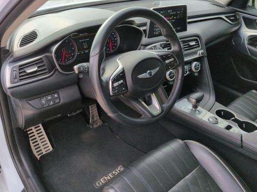 Casablanca White 2019 Genesis G70 3.3T Advanced