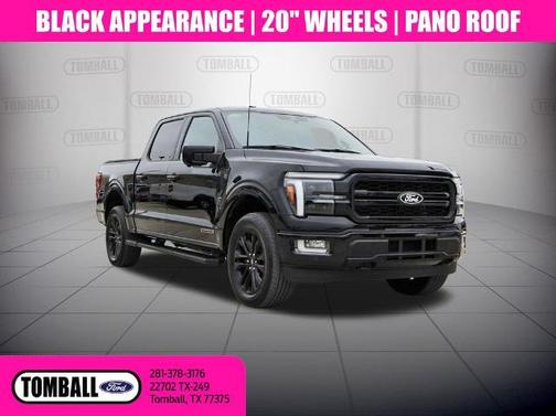 AGATE BLACK METALLIC 2024 Ford F-150 LARIAT Truck