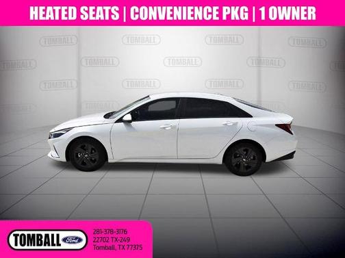 Quartz White 2022 Hyundai ELANTRA SEL