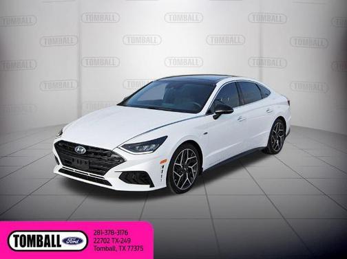 White 2023 Hyundai SONATA N LINE