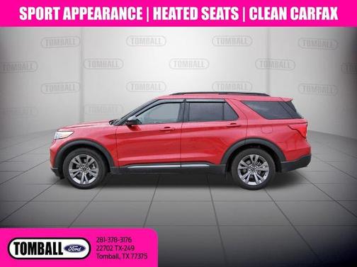 RAPID RED MET TINTED CC 2023 Ford Explorer XLT
