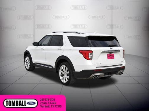 STAR WHITE MET TRI-COAT 2024 Ford Explorer PLATINUM