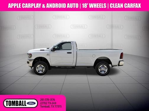 Bright White Clearcoat 2025 RAM 2500 TRADESMAN