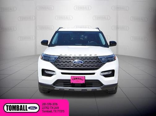 STAR WHITE MET TRI-COAT 2023 Ford Explorer XLT