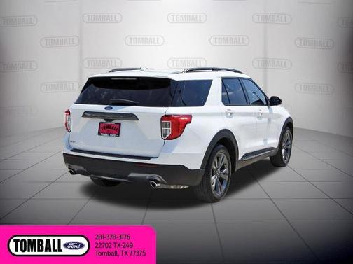 STAR WHITE MET TRI-COAT 2023 Ford Explorer XLT