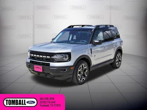 ICONIC SILVER METALLIC 2023 Ford Bronco Sport OUTER BANKS