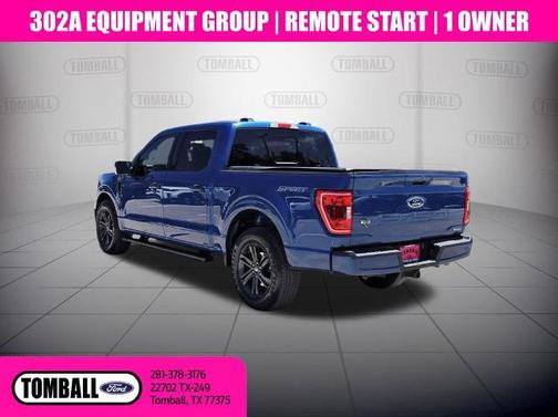 ATLAS BLUE METALLIC 2023 Ford F-150 XLT