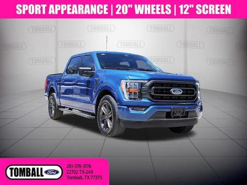 ATLAS BLUE METALLIC 2023 Ford F-150 XLT