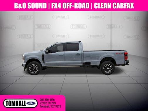 GLACIER GRAY 2025 Ford F-350 PLATINUM