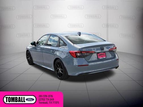 Gray 2022 Honda Civic SPORT