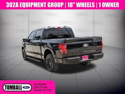 AGATE BLACK METALLIC 2024 Ford F-150 XLT