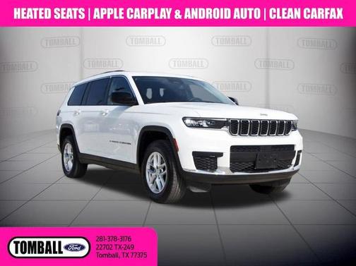 Bright White Clearcoat 2022 Jeep Grand Cherokee LAREDO