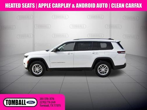 Bright White Clearcoat 2022 Jeep Grand Cherokee LAREDO