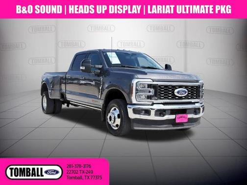 CARBONIZED GRAY 2024 Ford F-350 LARIAT SUPER DUTY