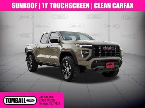 Desert Sand Metallic 2024 GMC Canyon AT4