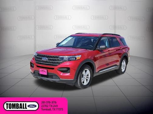 RAPID RED MET TINTED CC 2023 Ford Explorer XLT