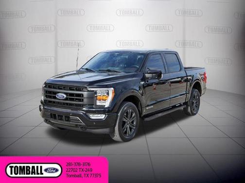 AGATE BLACK METALLIC 2023 Ford F-150 LARIAT
