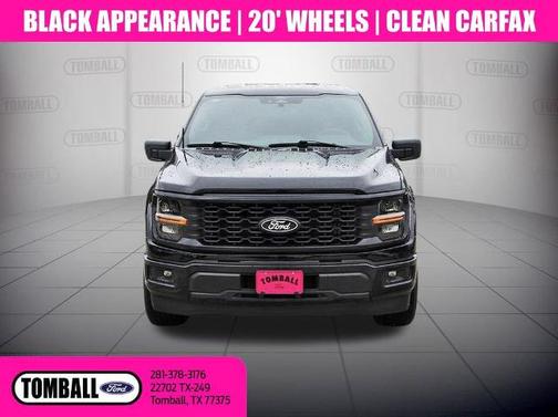 AGATE BLACK METALLIC 2024 Ford F-150 STX