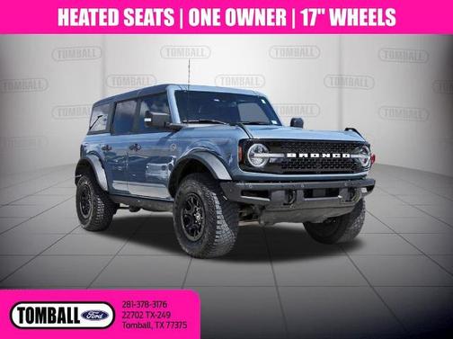 AZURE GRAY MET TRI-COAT 2024 Ford Bronco WILDTRAK