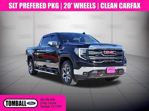 Onyx Black 2022 GMC Sierra 1500 SLT