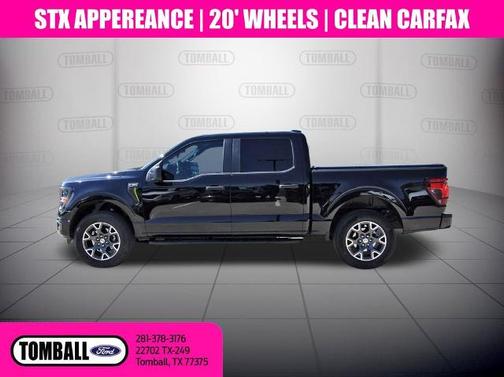AGATE BLACK METALLIC 2024 Ford F-150 STX