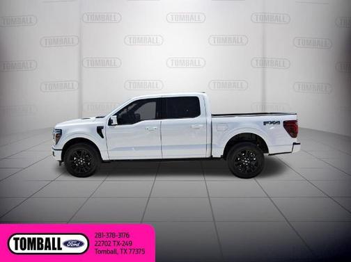 STAR WHITE METALLIC TRICOAT 2024 Ford F-150 PLATINUM