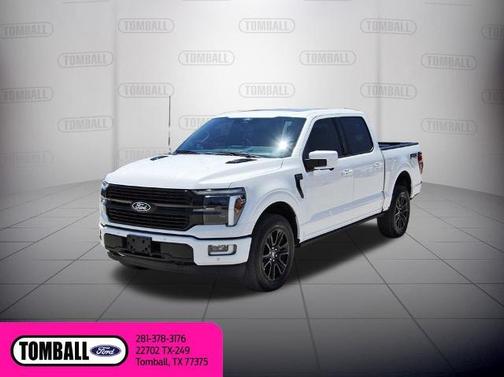 STAR WHITE METALLIC TRICOAT 2024 Ford F-150 PLATINUM