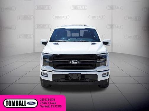 STAR WHITE METALLIC TRICOAT 2024 Ford F-150 PLATINUM